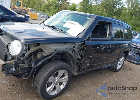 2013 Jeep Patriot Latitude из США, поврежденный, VIN 1C4NJRFB9DD212572
